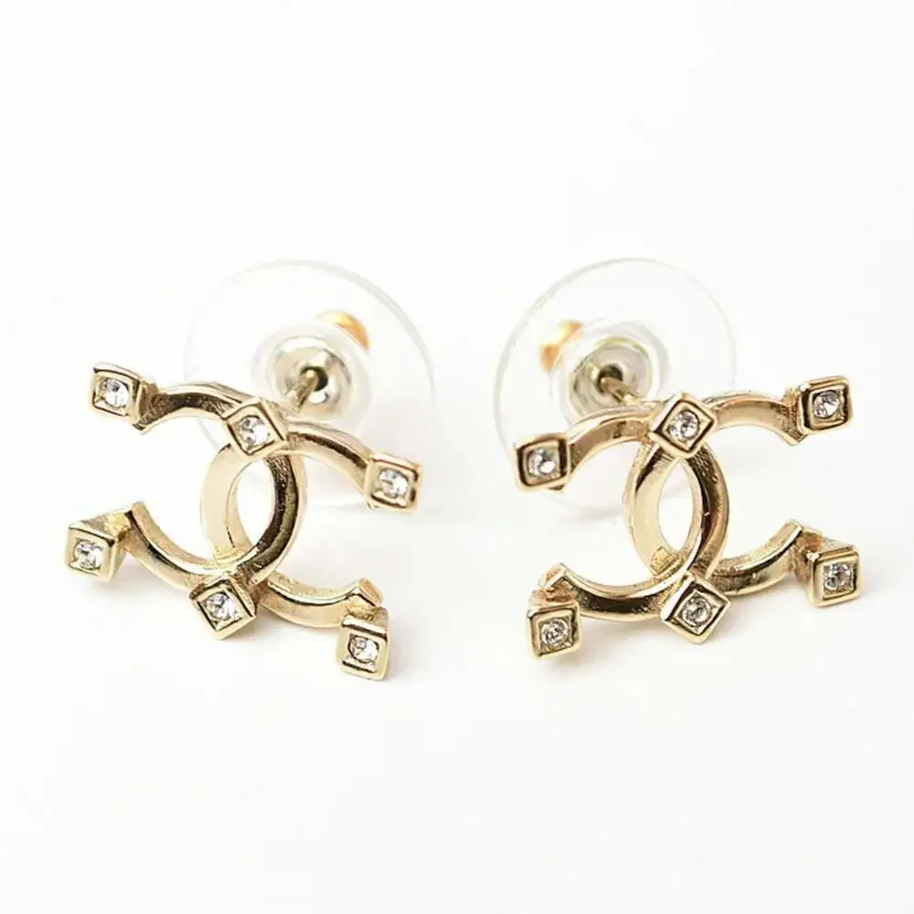 CHANEL Gold Earrings